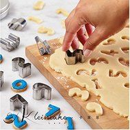 DIY Stainless Steel Cake Cookie Biscuit Mould 26pcs English Letters Shape Fondant Cutter Baking Accessories N5