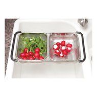 Oggi 5626.0 Over-The-Sink Stainless Steel Double Basket Strainer N2