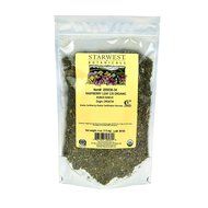 Starwest Botanicals Organic Red Raspberry Leaf Tea [1 Pound Bag] Loose Cut &amp; Sifted Raspberry Leaves in Bulk N4