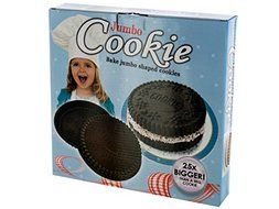 Bulk Buys Silicone Jumbo Cookie Cake Mold Set - 4-PK