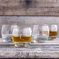 Cathy's Concepts Personalized Heavy Based Whiskey Glasses, Set of 4, Letter A N39