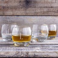 Cathy's Concepts Personalized Heavy Based Whiskey Glasses, Set of 4, Letter A N42