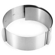 Adjustable Cake Setting Ring by Fansheng,Retractable Stainless Circle Mousse Ring Adjustable Cake Pan Size Mold... N9