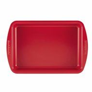 SilverStone Hybrid Ceramic Nonstick Bakeware, Steel Baking Pan Set, 5-Piece, Chili Red N3