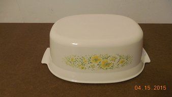 Corningware DC-2 1/2-B April Dutch Oven with Lid vintage N3
