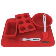 Silicone Baking Mat, Muffin Cups, Baking Molds, Cake Pan, Baking Pan - Bakeware Set
