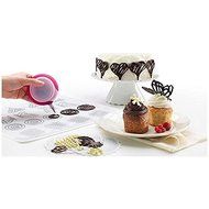 Lekue Decomat Decorating Kit with Icing Pen - Pink 3 Oz.