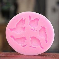 New Bird Silicone Fondant Cake Mold Chocolate Mould Kitchen Baking Tools N2