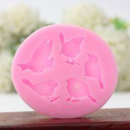 New Bird Silicone Fondant Cake Mold Chocolate Mould Kitchen Baking Tools N3