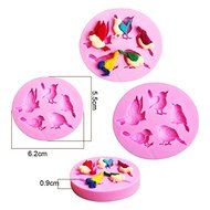 New Bird Silicone Fondant Cake Mold Chocolate Mould Kitchen Baking Tools N7