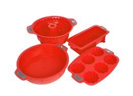 Bakeware Silicone Set, Gela Cake Molds For Baking, The Ideal Choice For Cakes, Muffins, Cupcakes, Bundt Cakes... N2