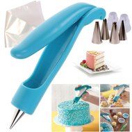 Pastry Icing Piping Bag Nozzle Tips Fondant Cake Cupcake Decorating Pen Tool Set