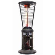Lava Heat MINI 10,000 BTU Propane Outdoor Patio TABLETOP Heater with Exclusive Spiral Flame, Brushed Gun Metal...