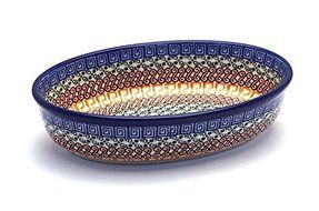 Polish Pottery Baker - Oval - Small - Autumn