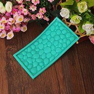 "Cobblestone Wall Fondant Cake Decoration Mould Silicone Cake Mold" shopping N5