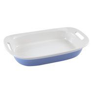 Corningware Etch Blue Cornflower 3-qt Oblong Dish