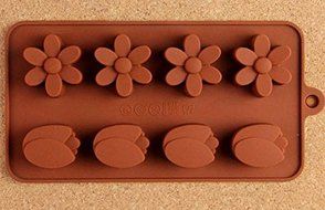 Tulip Chocolate Mold Silicone Cake Mould Fondant Flower Cupcake Ice Tray Kitchen Accessories Cake Baking Tools