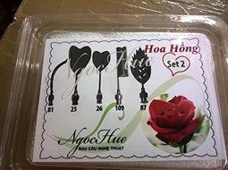 Starter Kit 3D Jelly Tools specially Type 2 - Rose flowers - Gelatin art tools N2