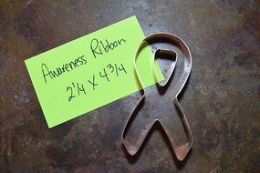 Awareness Ribbon Cookie Cutter N3