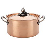 Ruffoni Opus Cupra 8.5-Quart Covered Stockpot, Copper