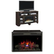 Complete Set La Salle Media Mantel with 26&quot; Spectrafire Plus with Safer Plug