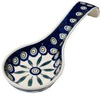 Polmedia Polish Pottery Spoon rest 12" #GU1178-56 Zaklady Ceramiczne H0796D