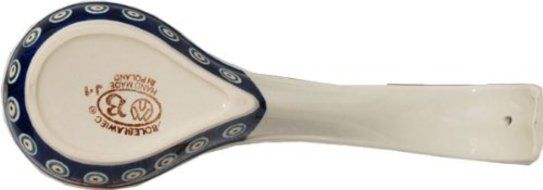 Polmedia Polish Pottery Spoon rest 12" #GU1178-56 Zaklady Ceramiczne H0796D N4