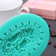 Rose Flower Fondant Cake Mould Silicone Chocolate Soap Mold N2