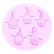 KANGLIDA Silicone Mold Christmas Tree Design Candle Cake Chocolate DIY Moulds Color Pink N8