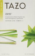 Tazo Zen Green Tea 2-pack;40 Tea Bags. N3