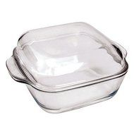 Marinex 2.6-qt. Glass Square Casserole with Lid