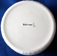 Corning Ware French White F-1-B Casserole 2.5 Liter No Lid N4