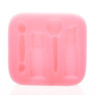 Silicone Cake Mold Lipstick Shaped Cooking Tools Cake Decoration Tools