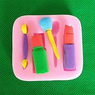 Silicone Cake Mold Lipstick Shaped Cooking Tools Cake Decoration Tools N5