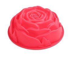 Lariy New Silicone Big Red Rose Cake Mold for Biscuit Chocolate Candy Mold