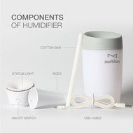 Multifun Cool Mist Humidifier Ultrasonic Humidifier USB Portable Mini Humidifier Multi Use for Travel Office Desk... N5
