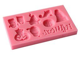 MATE Fondant and Gum Paste Silicone Mold for Cake Decorating or Arts, Crafts Baby Shower Theme N7