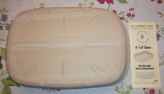 Pampered Chef Family Heritage Stoneware Rectangular Baker #1430 N3