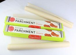 (Pack of 2) Non-stick Parchment Paper Baking Sheet Pan Liner (24 Pre-Cut Sheets Per Box) N3