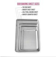 Nordic Ware Easy clean up, hand wash only Durability Natural Aluminum Commercial Baker&#039;s Half Sheet Nordic Ware N3