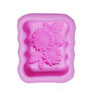 Yunko Sunflower Soft Silicone Craft Art Soap Candel Mold N2
