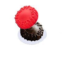 Uniware 8"x2" Silicone Birthday Cake Mould (Red)