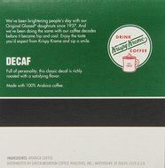 Krispy Kreme House Decaf, Keurig K-Cups, 72 Count N6