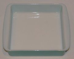 Pyrex Turquoise Teal Blue 8" Square Casserole Baking Dish - 222 N6