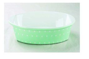 Oval Grantin Ceramic Bake Ware (10in, orange) N2