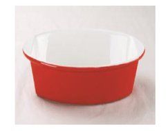 Oval Grantin Ceramic Bake Ware (10in, orange) N3