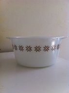 Pyrex "Town &amp; Country" (#473) Casserole Baking Dish (1 Qt)