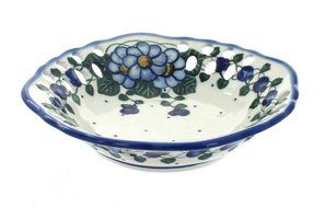 Polish Pottery Primrose Small Fruit Dish