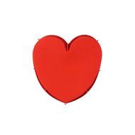 Silicone Heart Shape Cake Mould (Red) N3