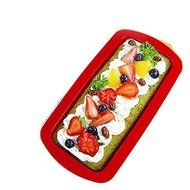 Silicone Rectangle Non Stick Bread Loaf Cake Mold Bakeware Baking Pan Oven Mould N4